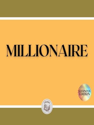 cover image of MILLIONAIRE